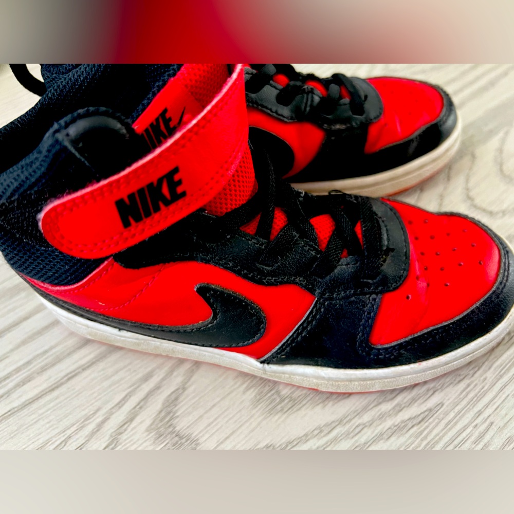 Boys size 13 Nikes. Lots of life left!